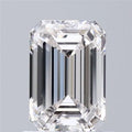 1.06ct Emerald Lab Grown Diamond (Colour F, Clarity VVS2, IGI Certified)