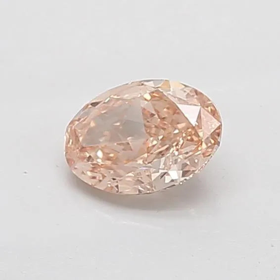 1.09ct Oval Lab Grown Diamond (Colour Fancy Orangey Brown, Clarity VS1, IGI Certified)