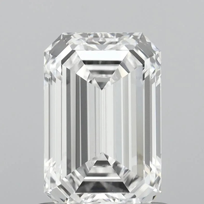 1.10ct Emerald Lab Grown Diamond (Colour E, Clarity VVS1, IGI Certified)