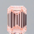 1.31ct Emerald Lab Grown Diamond (Colour Fancy Intense Pink, Clarity VVS2, IGI Certified)