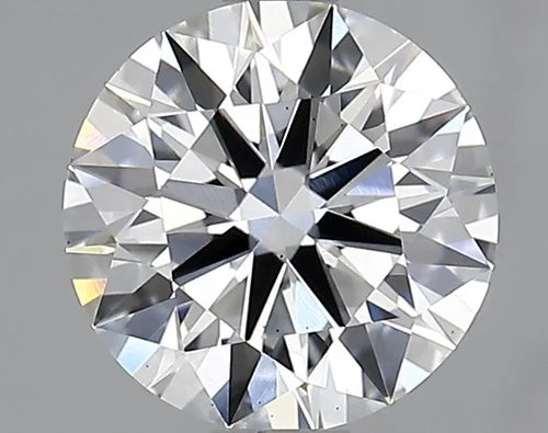 1.71ct Round Lab Grown Diamond (Colour E, Clarity VS2, Cut ID, IGI Certified)