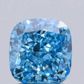 1.87ct Cushion modified Lab Grown Diamond (Colour Fancy Vivid Blue, Clarity VS2, IGI Certified)