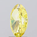 1.90ct Oval Lab Grown Diamond (Colour Fancy Vivid Yellow, Clarity VVS2, IGI Certified)