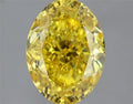 1.92ct Oval Lab Grown Diamond (Colour Fancy Vivid Yellow, Clarity VVS1, IGI Certified)