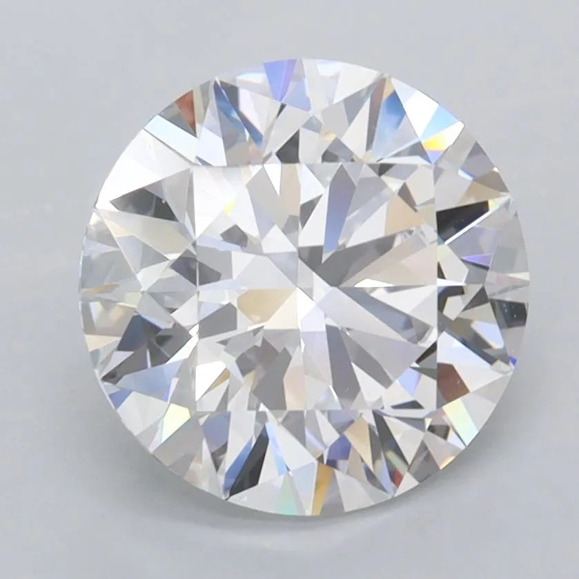 2.65ct Round Lab Grown Diamond (Colour D, Clarity FL, Cut ID, IGI Certified)