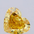 6.03ct Heart Lab Grown Diamond (Colour Fancy Vivid Yellow, Clarity VS1, IGI Certified)