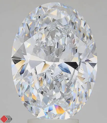 7.00ct Oval Lab Grown Diamond (Colour D, Clarity VS1, IGI Certified)
