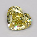 7.02ct Heart Lab Grown Diamond (Colour Fancy Intense Yellow, Clarity VS2, IGI Certified)